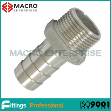 SS304/316 Hose Nipple with BSPT/NPT Threads