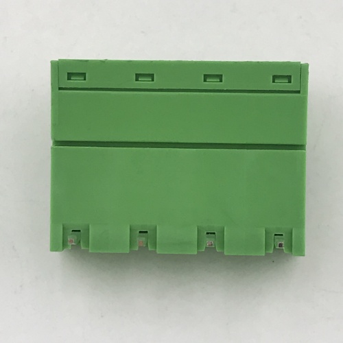 right angle male and female pluggable terminal block