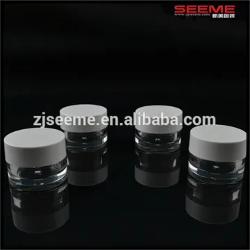 10g clear plastic jars/10ml cosmetic container