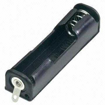 1AAA Battery Holder in Black