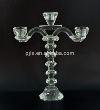 Custom made crystal candle holder wedding centerpieces