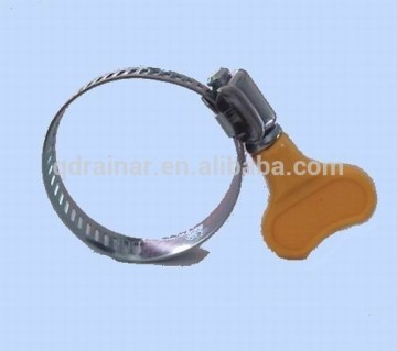 1inch to 2 inch plastic pin galvanized American type hose clamp