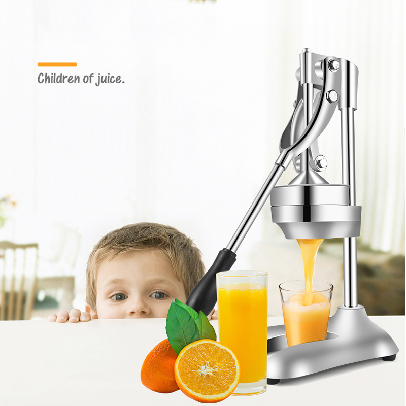 BETOHE Fruits Vegetable Hand Manual Squeezer Juicer Orange Lemon Juice slow Pressing extractor Stainless Steel machine