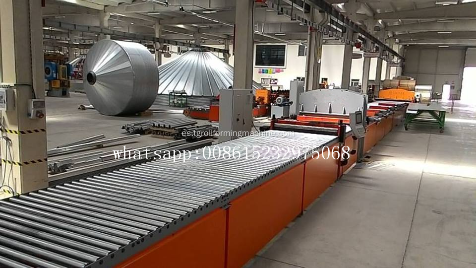 Máquina de fabricación de techos Silo de calidad europea