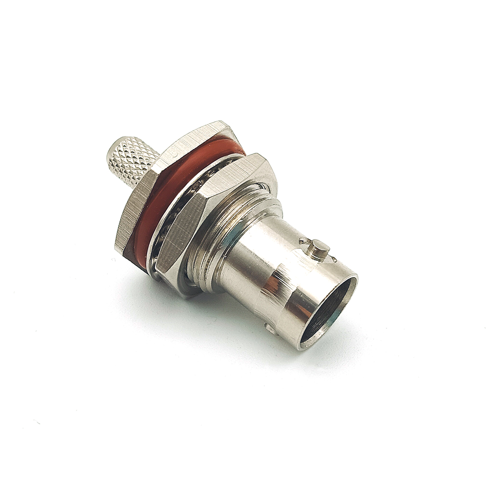 Waterproof Panel Mount BNC Female Bulkhead Connector