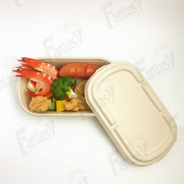 Disposable Bagasse Paper Food Bowl