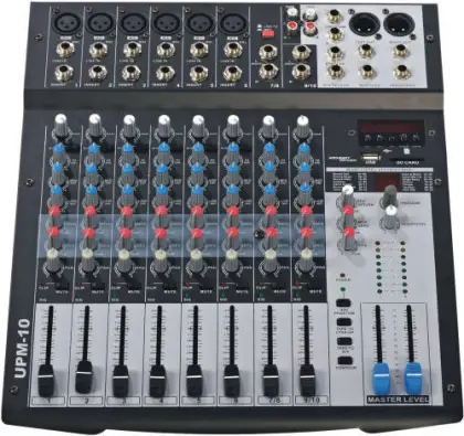 Professional Audio Mixer Upm-10 
