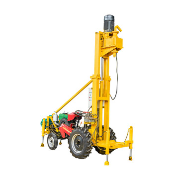 Borewell Mounted Hydraulic Four Wheel Drive Tractor Water Well Drill Rig