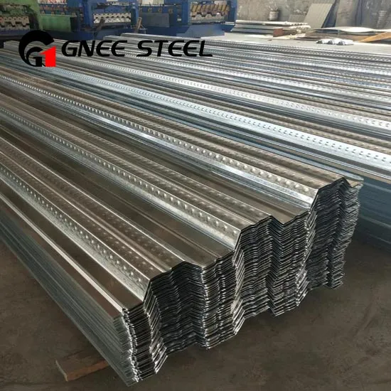 Cutting Zinc Coated Corrugated Steel Plate