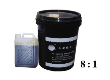 two component foam adhesive,curing bonding for filter