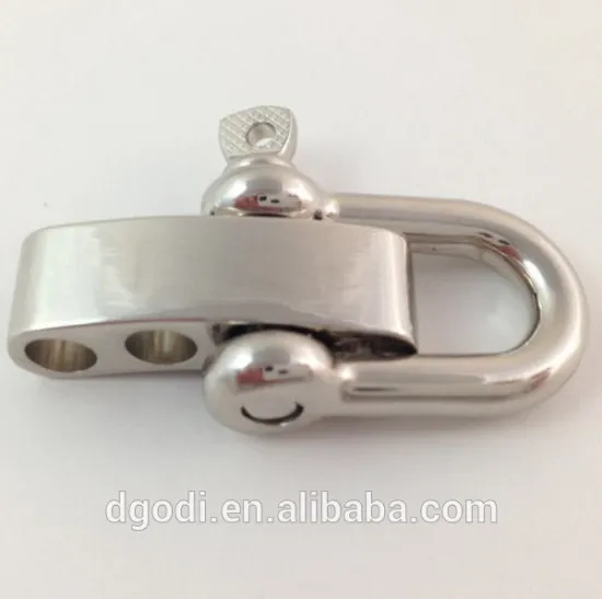 customly made small stainless steel roller shackle