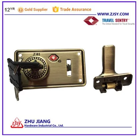 Classical color TSA luggage lock