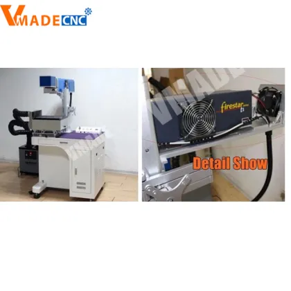 Co2 RF Metal Tube Laser Engraving Machine