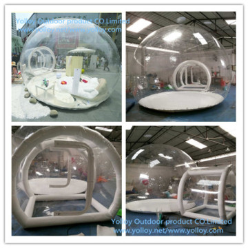 Clear Inflatable Camping Lawn Bubble Tent