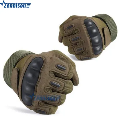 Tactical Gloves Full Finger Knuckle Protection for Camping