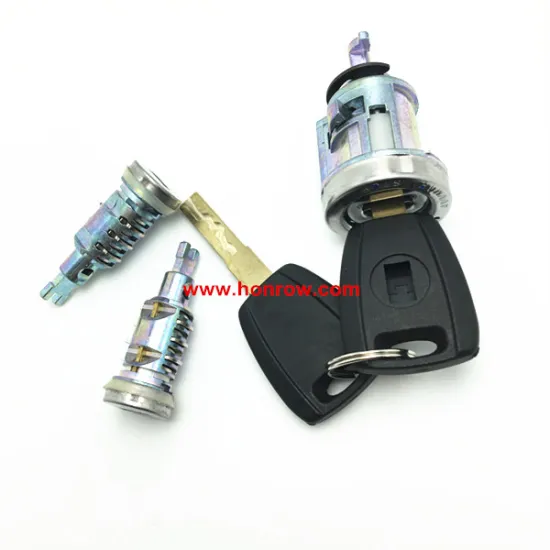 New products Fiat full set lock (indules ignition lock,left door lock,right door lock)