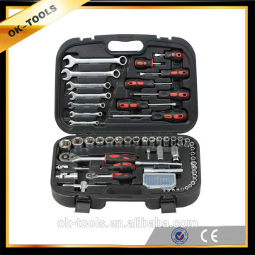 OK-tools 90PCS China Manufacture screw wrenches and scket Professional Tool Kit