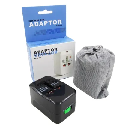 Universal Travel Adapter: International Plug Converter