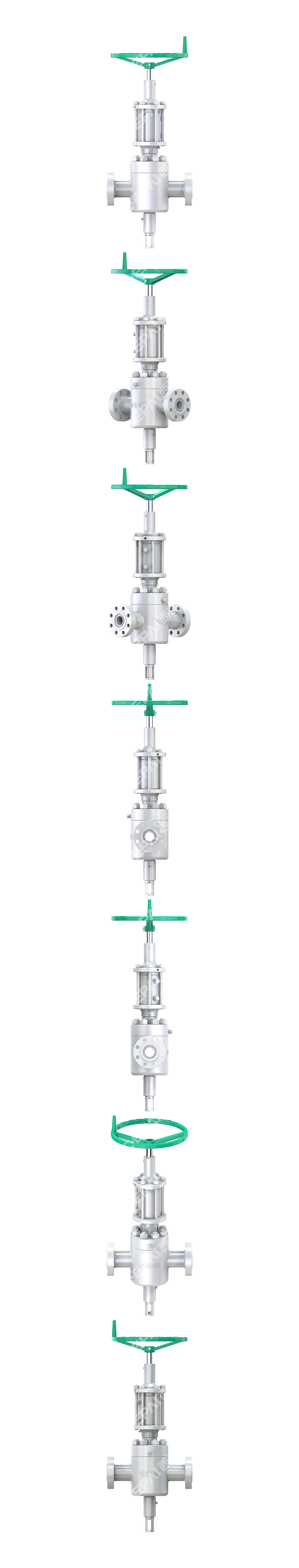 Hand operated flat valve1
