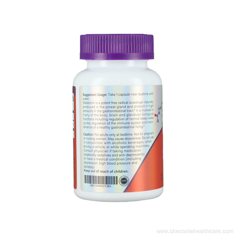 Melatonin Supplements Healthy Sleep Cycle Melatonin capsules