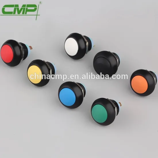 CMP 12mm 2pin waterproof plastic button switches