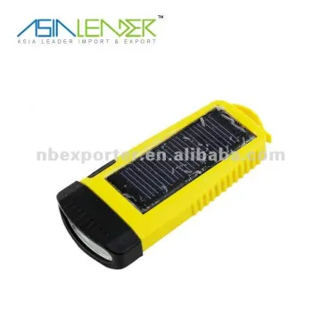 Best Selling Solar Power LED Flashlight