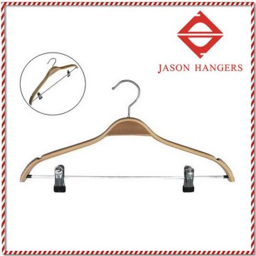 LCT022NJ laminated wooden pants hanger