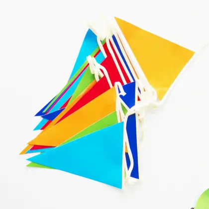 Custom Street Festival Bunting Baby Shower Bunting Flag