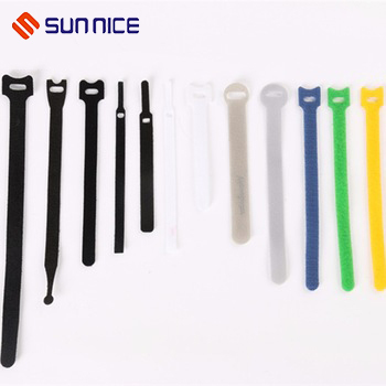 High quality Reusable Custom Hook Loop Cable Ties