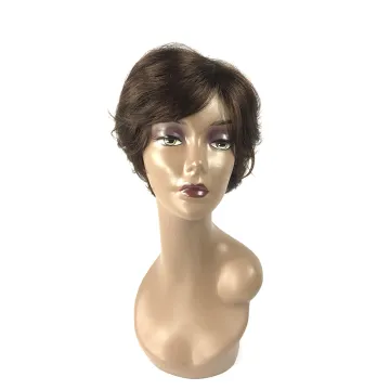 Very Cheap Price Lace Short Bob Human Hair Wig 100% Pure Human Hair Short Color Wig