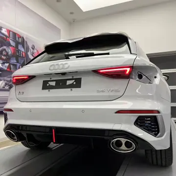 RS3 Style Rear Diffuser Body Kit for Audi A3 2020-2022