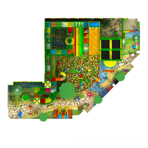 Kids Indoor Playground Equipment: Play Area & Gymnastic Equipment for Children's Indoor Playground