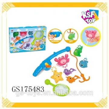 Funny Fishing Play Set Plastic Summer Fishing Toy