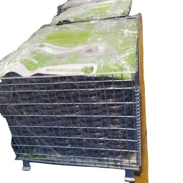 Galvanized Stackable Metal Pallet Cage Bins for Storage
