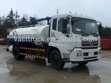 Zoomlion 9Tons mini Fecal suction truck for waste water