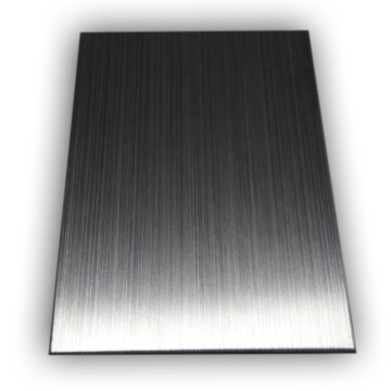 Platte HL Schwarz SS304L #0,8 mm 4 &#39;x 8&#39;