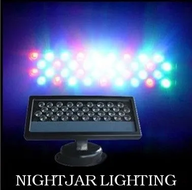 High Brightness 36pcs * 1w Led Wall Wash Light / Spotlight, Rgb Edison Washer Lamp