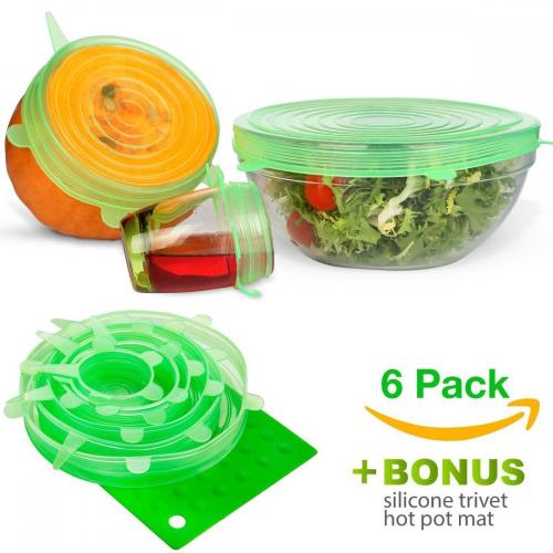Food Grade Silicone Custom Bowl Fresh Lid