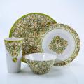 4 pcs melamine dinner set