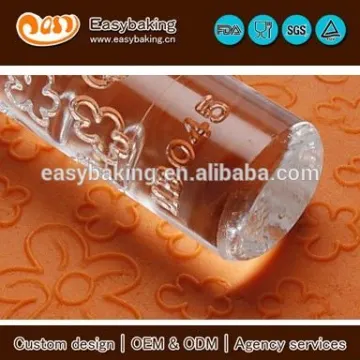 Custom Made Pattern Fondant Acrylic Rolling Pin