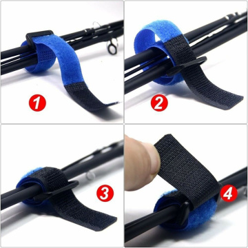 Customized Fastener Hook Loop Adjustable Straps with Buckle