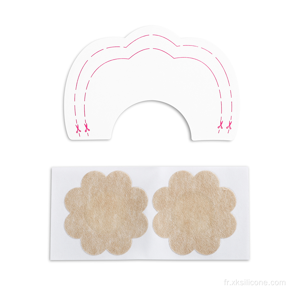 Breast Pasties Adhesive Bra Autocollants pour mamelons réutilisables