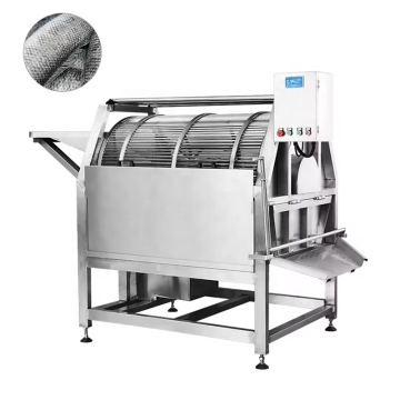 Stainless Steel Rotary Drum Fully Automatic Fish Scale Remover & Cleaning Machine