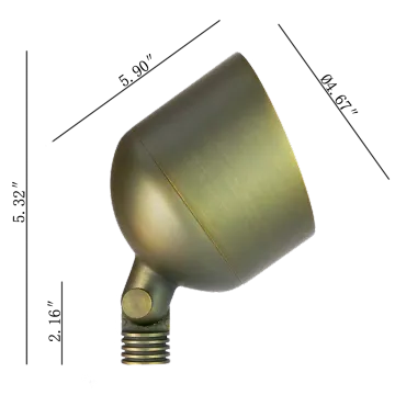 Brass Flood Light Wall Washer Floodlight Factory