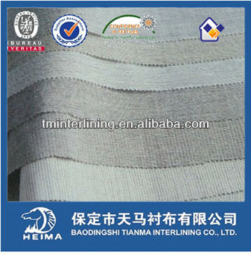 stitched nonwoven fusible interlining