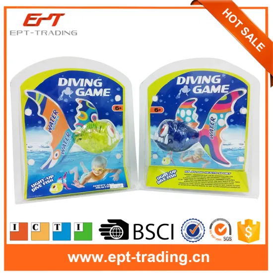 Shark swimming pool plastic underwater diving rocket game toys