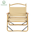 Outdoor Good Quality Steel Collapsible Camping Chair