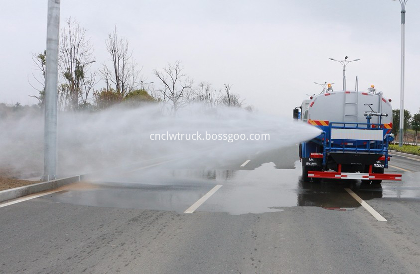 mining water truck in action 2