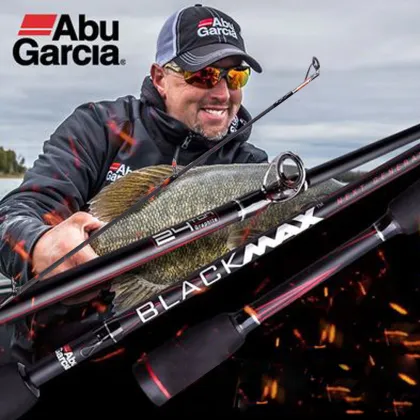 Original Abu Garcia Black Max BMAX Baitcasting Lure Fishing Rod