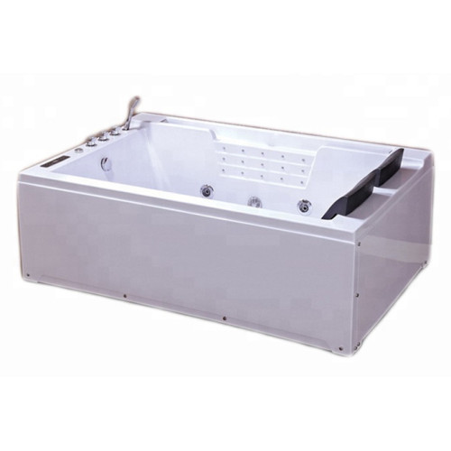 Bath d'écran en verre luxe 2 personne Whirlpool Spa Bath Bain